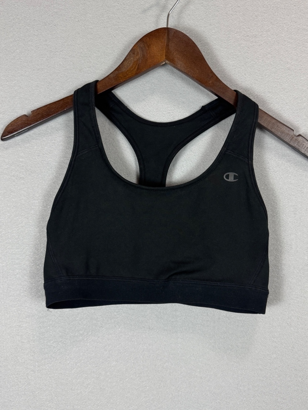 Champion Black Women M Sports Bra Racerback